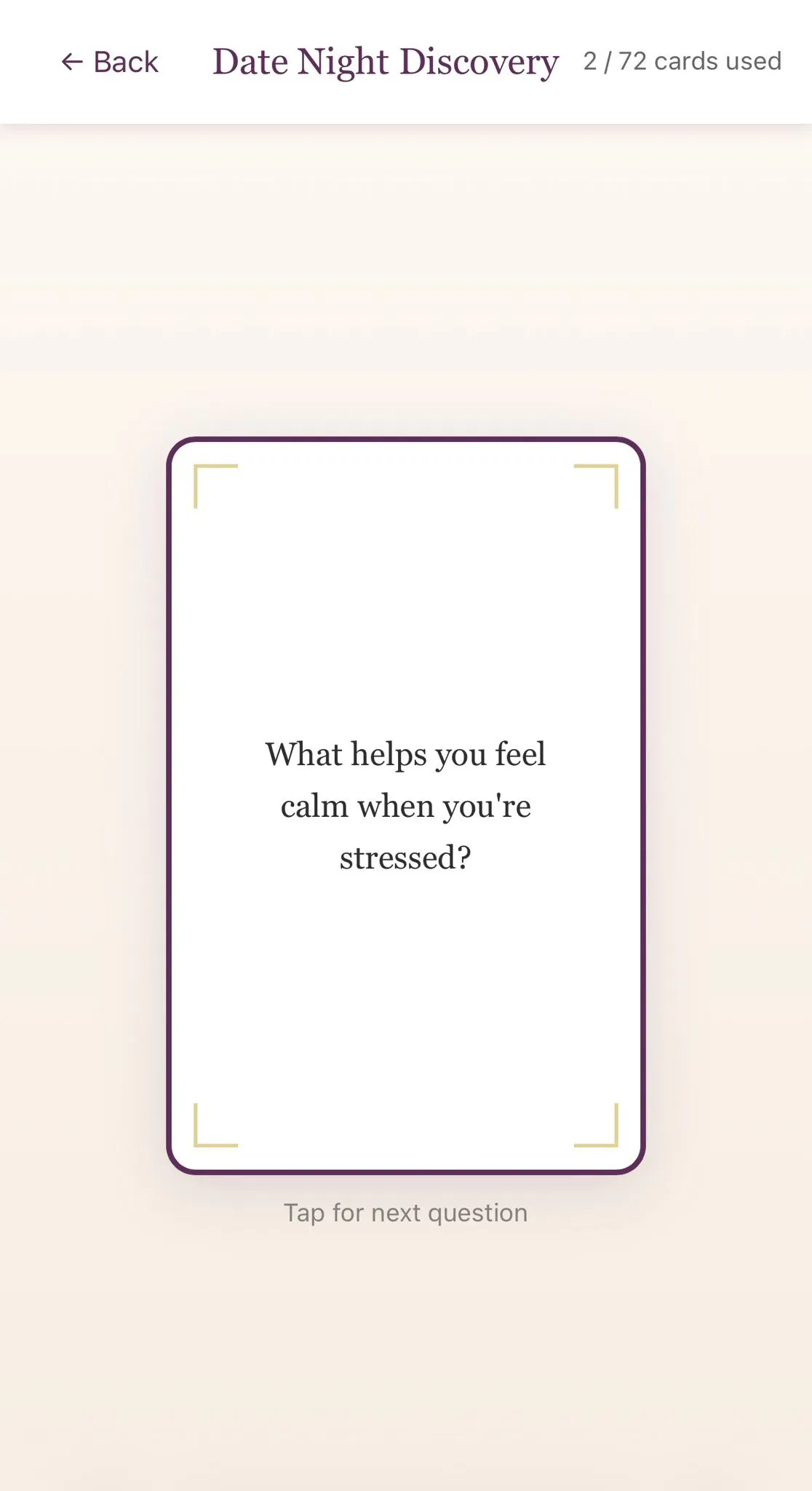 Connection Card mobile view