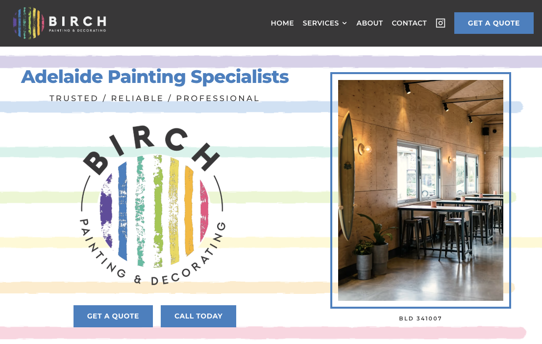 birchpaintinganddecorating.com.au website